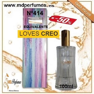 Oferta 10€ Perfume Mujer LOVES CREO Gama Equivalente